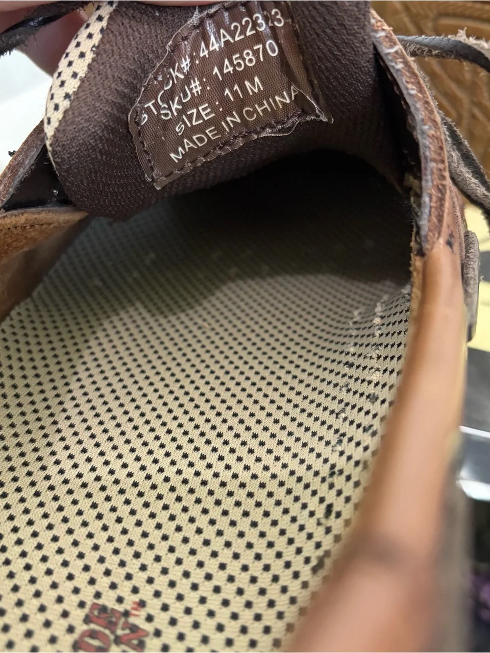 World Wide Sportsman Brown Leather Lace Up Boat Shoe Men’s Size 11 M